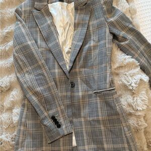 Plaid Blazer